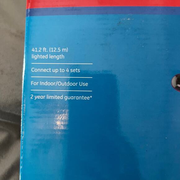 GE NWOT‎ String a Long Miniature Purple Lights 100 - Picture 2 of 3